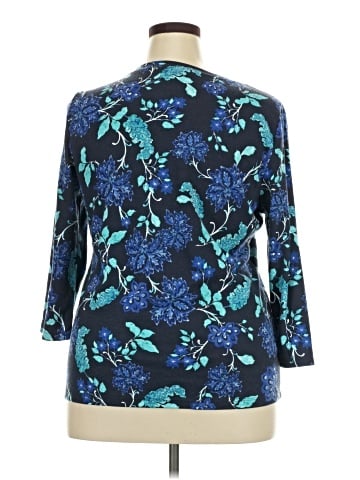 Karen Scott 3/4 Sleeve Blouse (view 2)