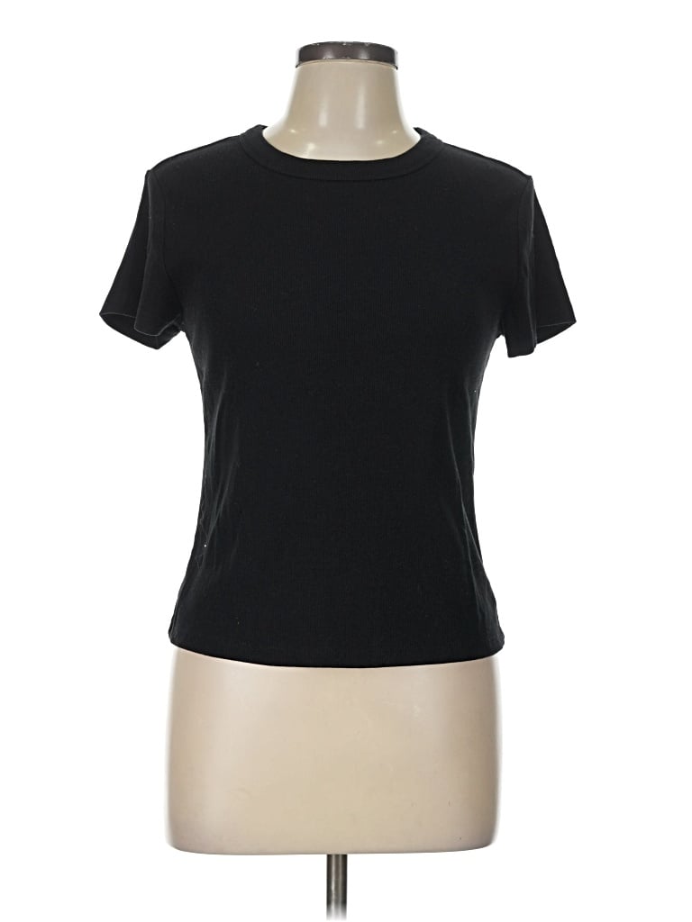 Pre-owned Old Navy Short Sleeve T-shirt In Black