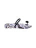 Assorted Brands Graphic Gray Flip Flops Size 9 - photo 1