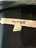 Sympli Black Short Sleeve Blouse Size 14 - photo 7