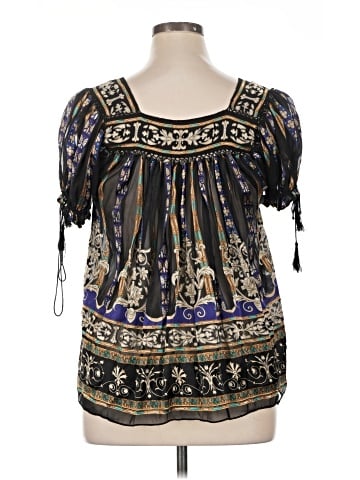 ECI Short Sleeve Blouse (view 2)