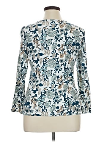 Talbots Outlet 3/4 Sleeve Blouse (view 2)