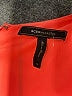 BCBGMAXAZRIA 100% Polyester Color Block Orange Casual Dress Size 2 - photo 3