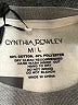Cynthia Rowley Stars Silver Sweatshirt Size Med - Lg - photo 7