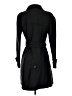Kenneth Cole REACTION 100% Polyester Black Trenchcoat Size XS - photo 2