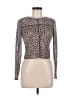 Kirious Brown Long Sleeve Top Size M - photo 1