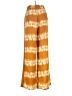 H&M Print Orange Casual Pants Size 6 - photo 2