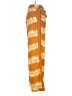 H&M Print Orange Casual Pants Size 6 - photo 4