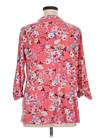 Roz & Ali 3/4 Sleeve Blouse (view 2)