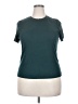 Mikarose Teal Short Sleeve Turtleneck Size XXL - photo 1