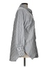 Assorted Brands 100% Polyester Stripes Gray Long Sleeve Blouse Size L - photo 4