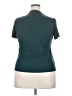 Mikarose Teal Short Sleeve Turtleneck Size XXL - photo 2