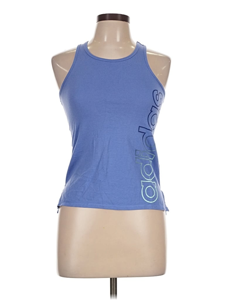 Pre-owned Adidas Originals Active Tank Top In Blue