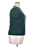 Mikarose Teal Short Sleeve Turtleneck Size XXL - photo 4
