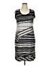 Sunny Leigh Graphic Gray Casual Dress Size XL - photo 1