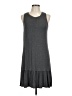 Mossimo Solid Gray Casual Dress Size L - photo 1