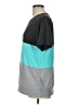 Shein Color Block Teal Short Sleeve T-Shirt Size L - photo 5