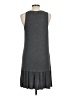 Mossimo Solid Gray Casual Dress Size L - photo 2
