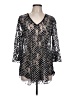 Jordan Taylor Black 3/4 Sleeve Blouse Size L - photo 1