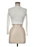 Aura Ivory Long Sleeve Turtleneck Size M - photo 1