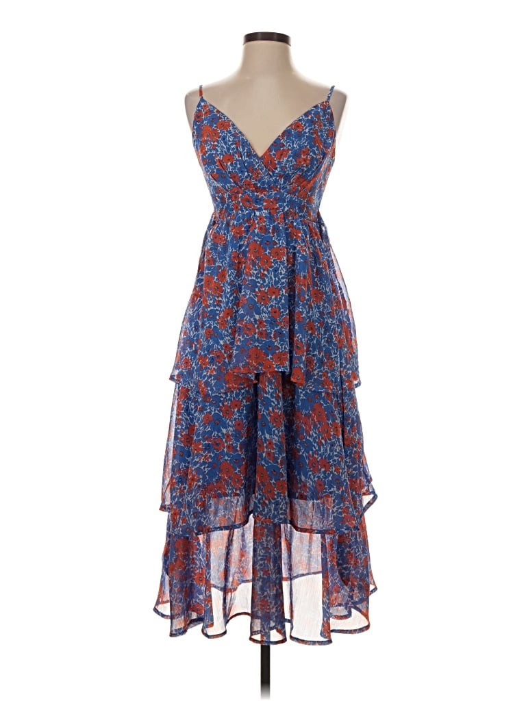 Pre-owned Lulus Cocktail Dress In Blue