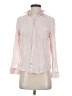 Rails Stripes Pink Long Sleeve Button-Down Shirt Size XS - photo 1