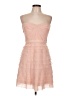BCBGMAXAZRIA 100% Polyester Pink Cocktail Dress Size 10 - photo 1