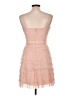 BCBGMAXAZRIA 100% Polyester Pink Cocktail Dress Size 10 - photo 2