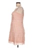 BCBGMAXAZRIA 100% Polyester Pink Cocktail Dress Size 10 - photo 5