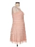 BCBGMAXAZRIA 100% Polyester Pink Cocktail Dress Size 10 - photo 4