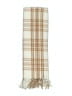 J.Crew 100% Acrylic Plaid Brown Scarf One size - photo 2
