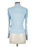 7 For All Mankind 100% Rayon Blue Long Sleeve Top Size M - photo 2