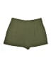 Madewell 100% Polyester Solid Green Shorts Size 8 - photo 1