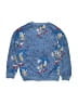 Sonic The Hedgehog Print Blue Sweatshirt Size 6 - photo 2