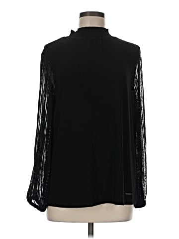 Anne Klein Long Sleeve Blouse (view 1)