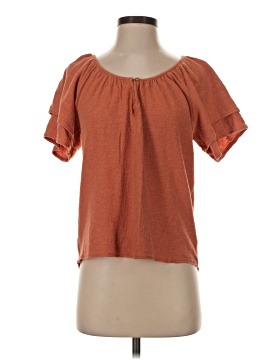 TeXTURE & THREAD Madewell Short Sleeve Blouse (view 1)