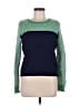 Cooperative Color Block Green Pullover Sweater Size M - photo 1