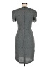 L'Agence 100% Polyester Houndstooth Gray Cocktail Dress Size Med (2) - photo 2