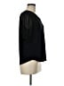 Adrianna Papell Black Short Sleeve Top Size M - photo 4