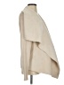 LED Luxe Essentials Denim 100% Polyester Tan Ivory Poncho Size S - photo 4