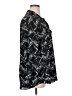 Investments 100% Polyester Paisley Black 3/4 Sleeve Blouse Size XL - photo 4