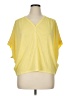 Chico's Yellow Short Sleeve Top Size XL (3) - photo 1