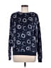 Gold Rush Outfitters 100% Polyester Print Blue Pullover Sweater Size M - photo 1