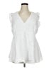 Torrid White Sleeveless Blouse Size 1X Plus (1) - photo 1