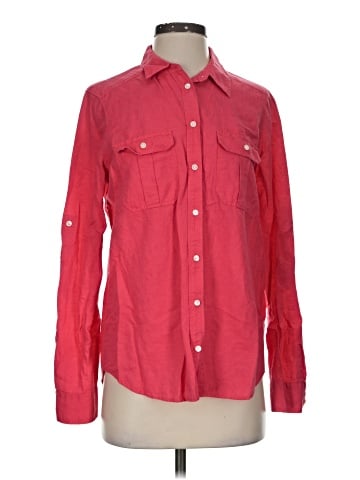 Express Long Sleeve Button-Down Shirt (view 1)