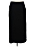 Briggs New York Solid Black Formal Skirt Size 12 Petite - photo 1