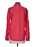 Express Red Long Sleeve Button-Down Shirt Size S - photo 2