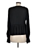 Savanna Jane 100% Polyester Black Long Sleeve Blouse Size M - photo 2