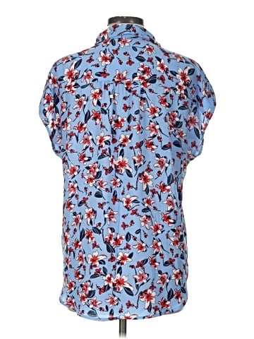 Roz & Ali Short Sleeve Blouse (view 2)