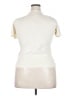 L.L.Bean 100% Cotton Ivory Short Sleeve Turtleneck Size L - photo 2